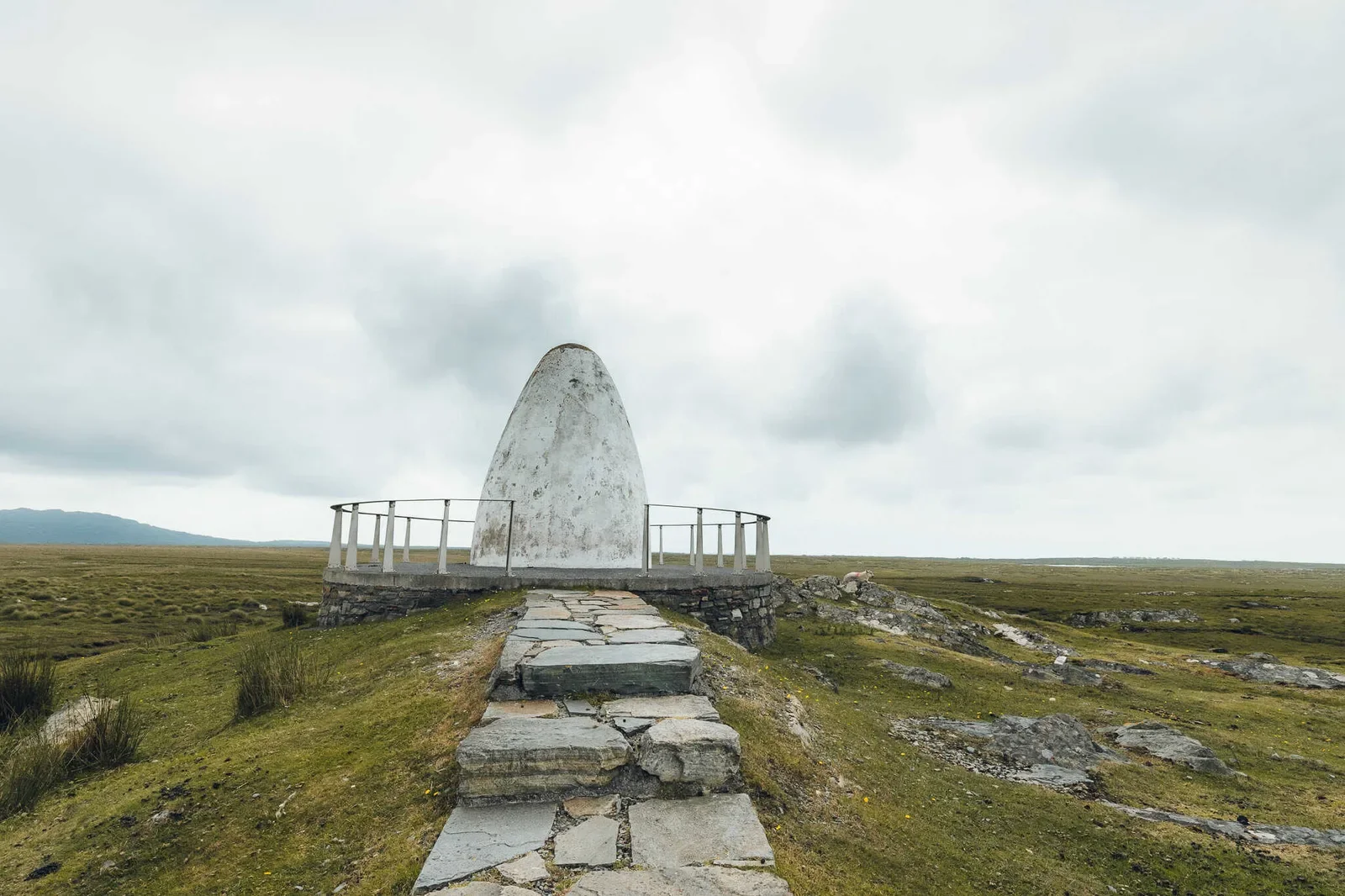 Alcock and Brown Memorial at Manchester Airport Runway Visitor Park