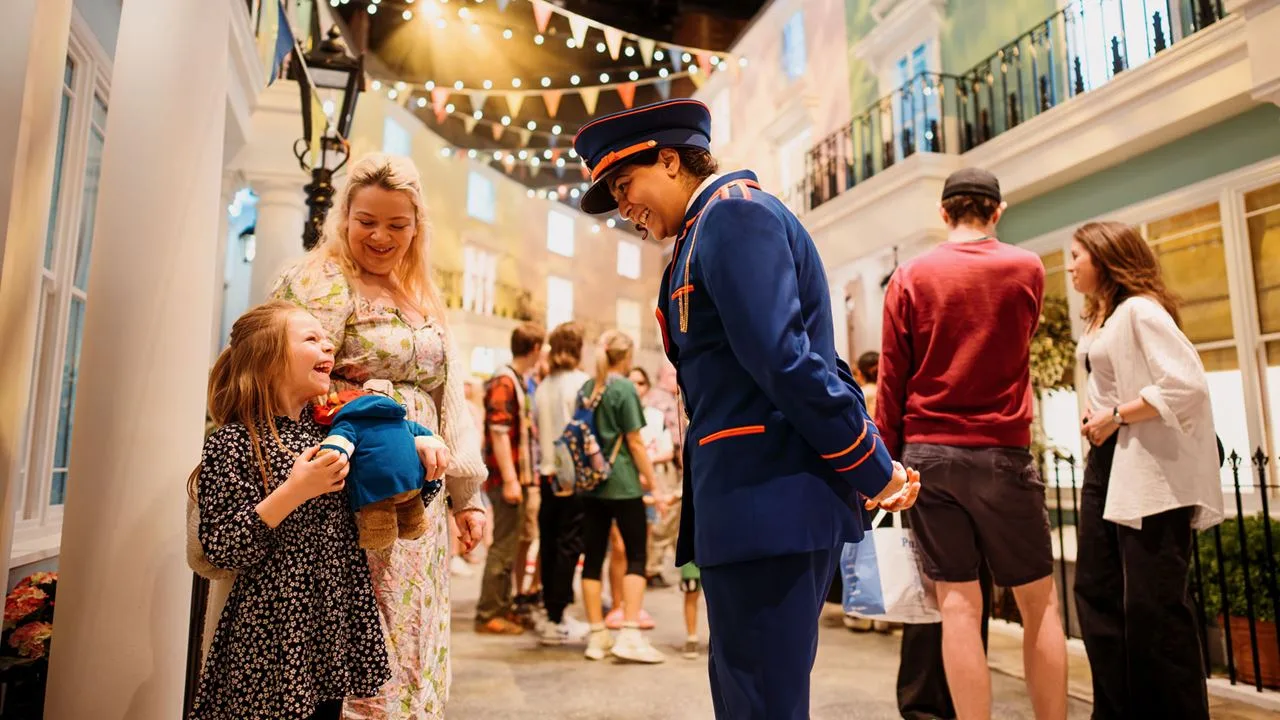 Paddington Bear experience photo