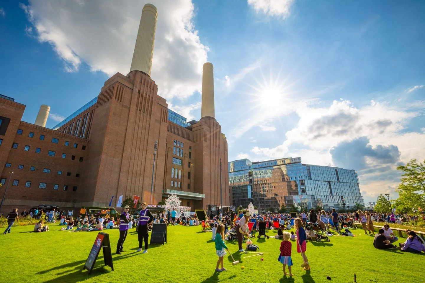 Vauxhall City Farm + Battersea Power Station